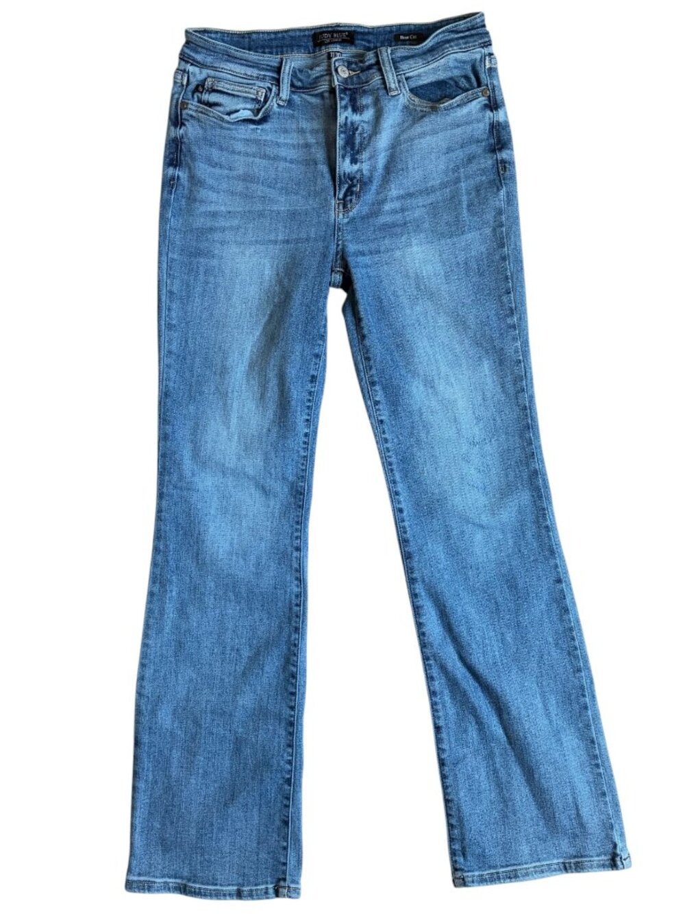 Judy Blue Mid Rise Bootcut Denim Jeans 82337 (Medium Wash) - 11/30 - Picture 5 of 11